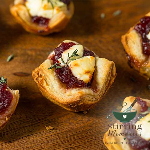 Artisan Herb Baked Brie Cups