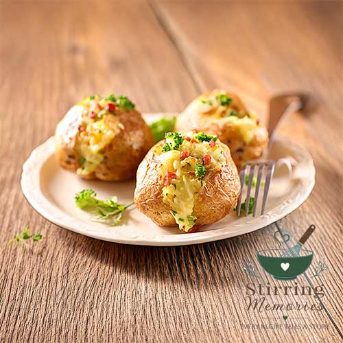 Auntie Mins Twice Baked Potatoes