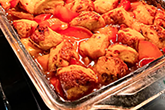 Cindys Peach Cobbler
