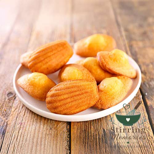 French Lemon Madeleine Shells