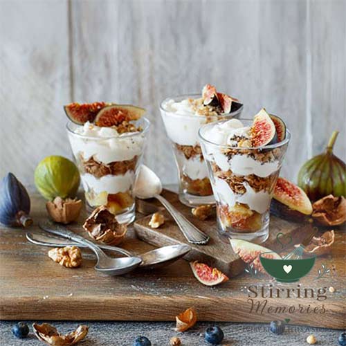 Greek Honey Walnut Yogurt
