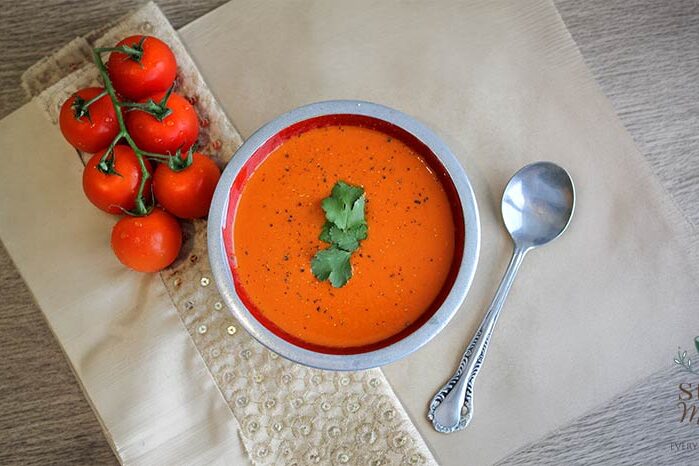 Hearthside Roasted Tomato Basil Soup