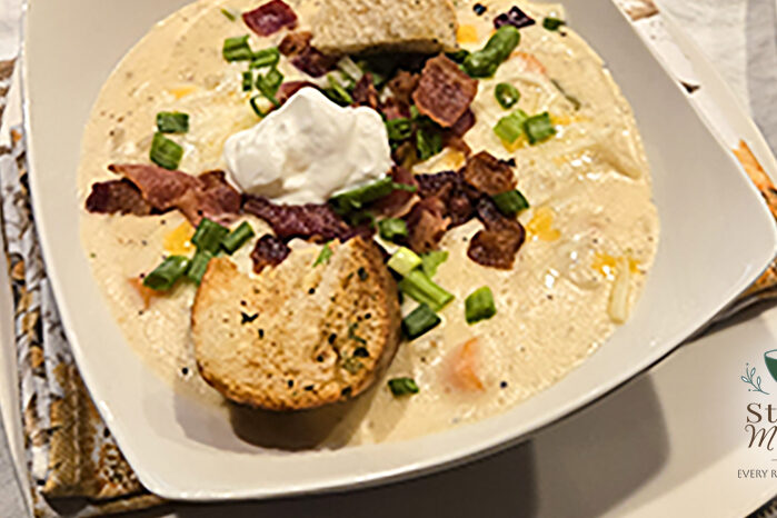 Helens Loaded Potato Chowder with Bacon Helens Loaded Potato Chowder with Bacon