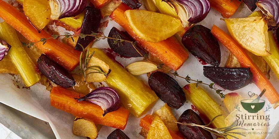 Helens Roasted Root Vegetables