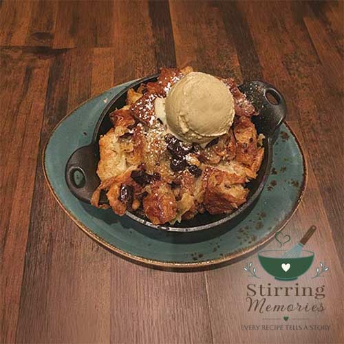 Irish Brown Sugar Bread Pudding