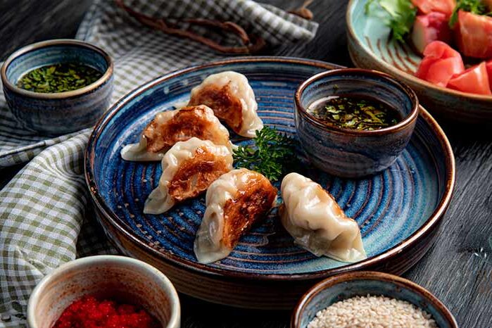 Japanese Gyoza Dumplings