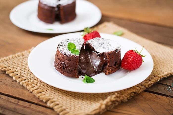 Midnight Chocolate Lava Cakes Midnight Chocolate Lava Cakes