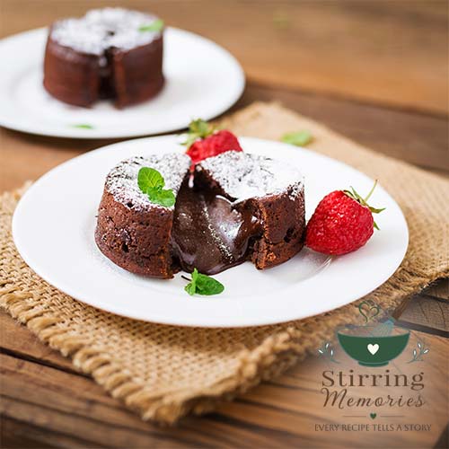 Midnight Chocolate Lava Cakes
