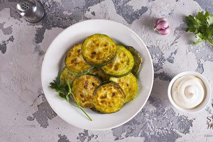 Parmesan Zucchini Rounds Parmesan Zucchini Rounds
