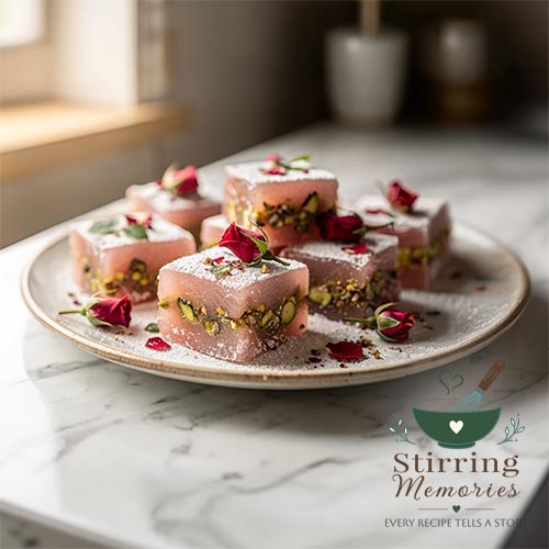Turkish Rose Pistachio Delight