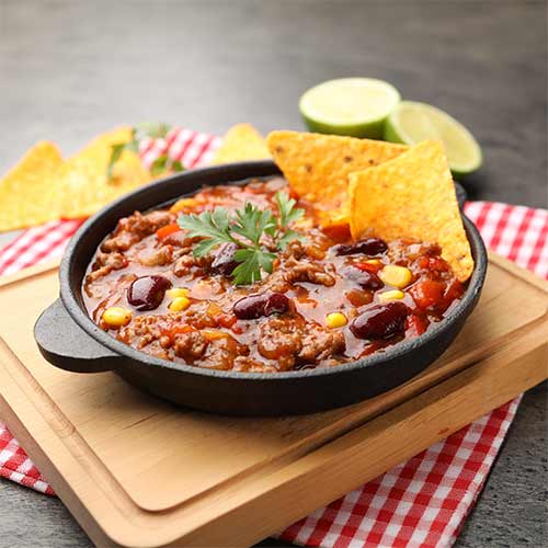 Grandpas Modern Beef Taco Chili