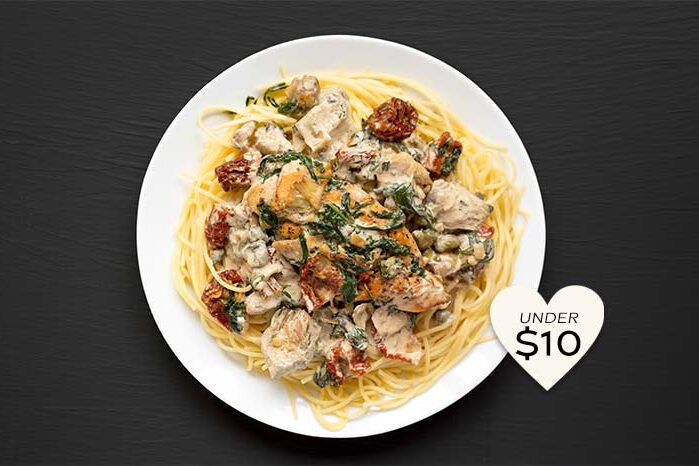 Slow-Cooker Creamy Tuscan Chicken