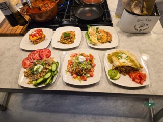 Stirring Memories - Preparing the dishes for tasting
