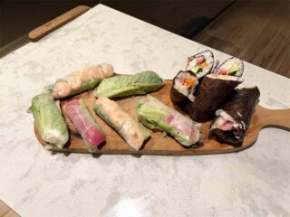 Stirring Memories - Thai Spring Rolls and Sushi Burritos